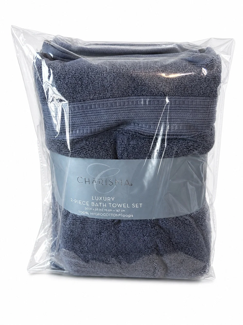 Charisma Luxury Blue Bath Towel Set New - Picture 3 of 4